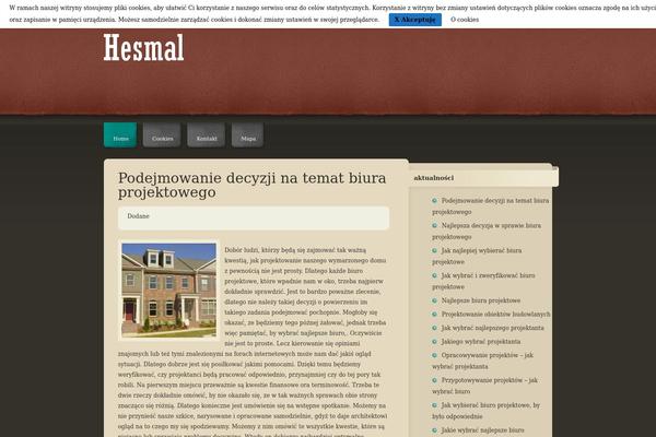 Cherrytruffle theme site design template sample