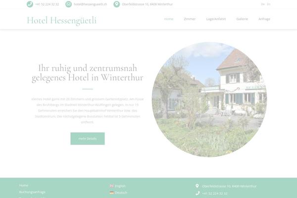 Site using Sohohotel-booking plugin