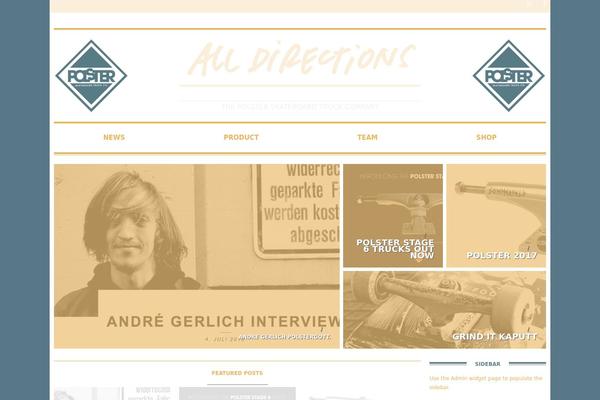 OldPaper theme site design template sample