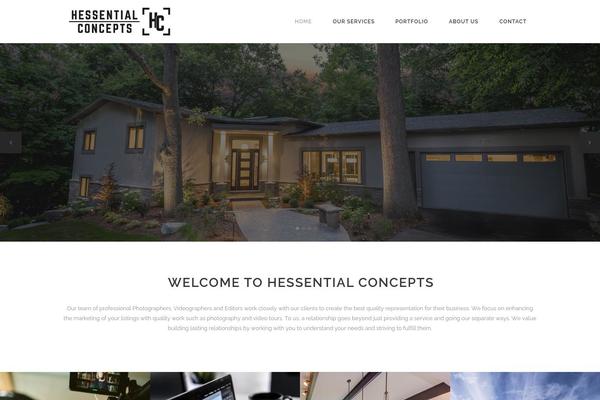 Stockholm theme site design template sample