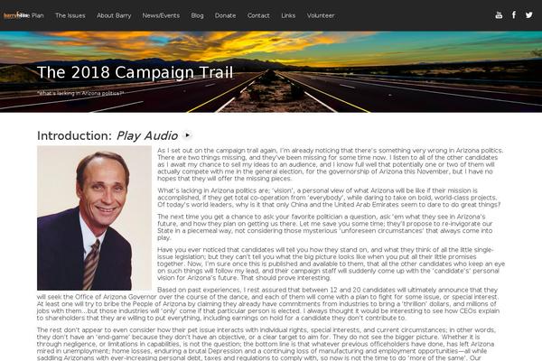 Site using Compact WP Audio Player plugin