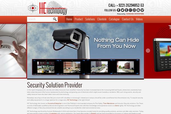 Site using WordPress Thumbnail Slider plugin