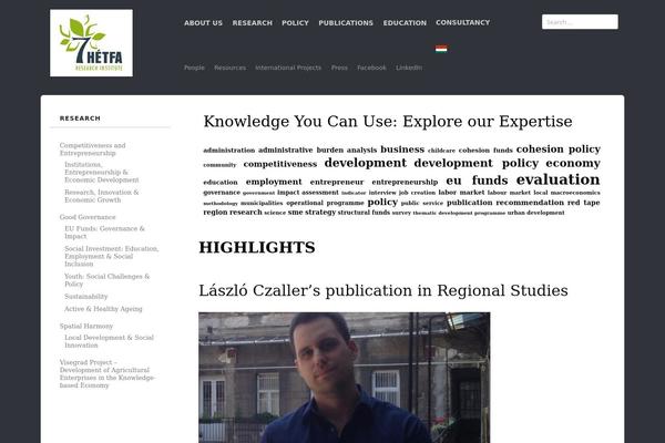 Zoren theme site design template sample
