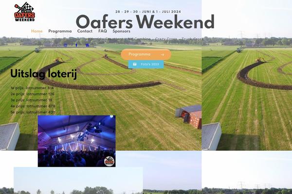 Festy theme site design template sample