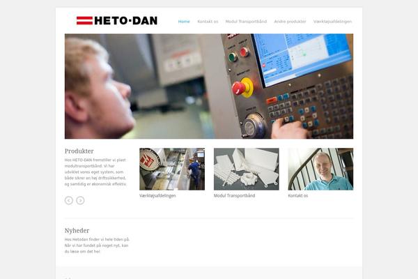 Craft theme site design template sample