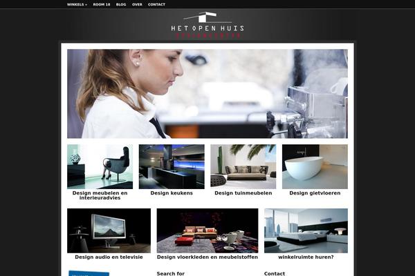 Aperture theme site design template sample