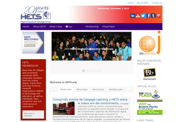 Site using WordPress Carousel Free plugin