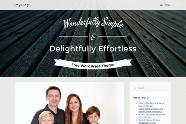 Influence theme site design template sample