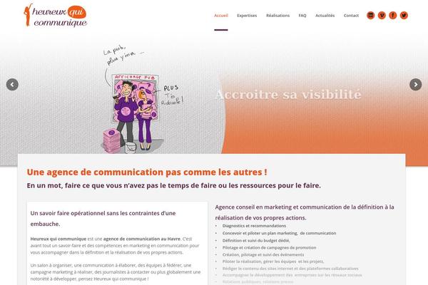 Passage theme site design template sample