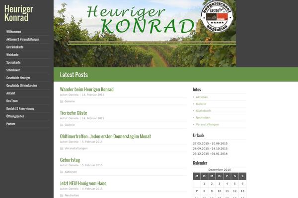 LiveRide theme site design template sample