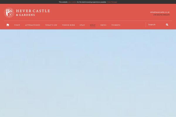 hever.co.uk site used Heaver