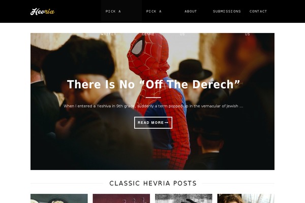 Zeen theme site design template sample