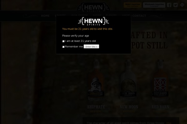 Site using Age Verify plugin