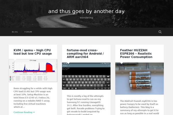 Rowling theme site design template sample