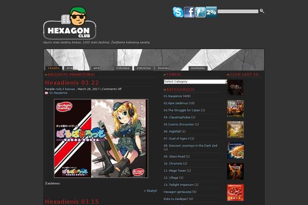 Site using Sociable plugin