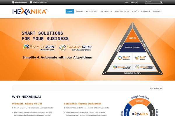 Impreza Child theme site design template sample