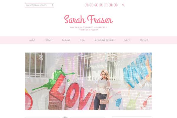 heyfrase.com site used Sarahfraser
