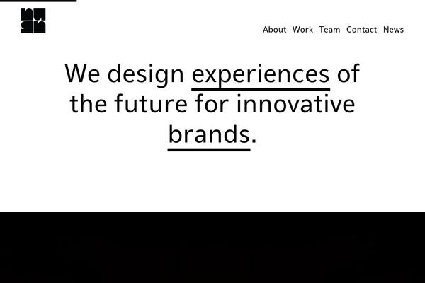 hush theme websites examples