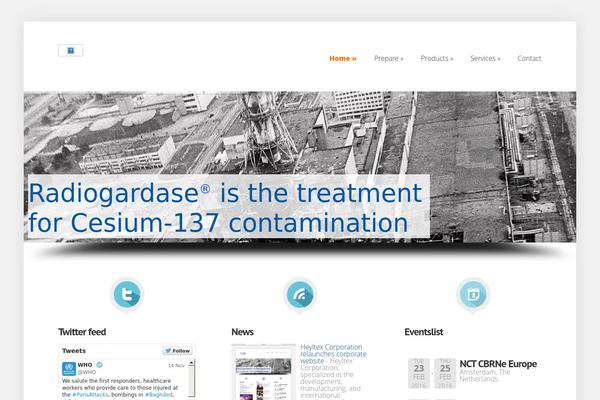 Foxy theme site design template sample