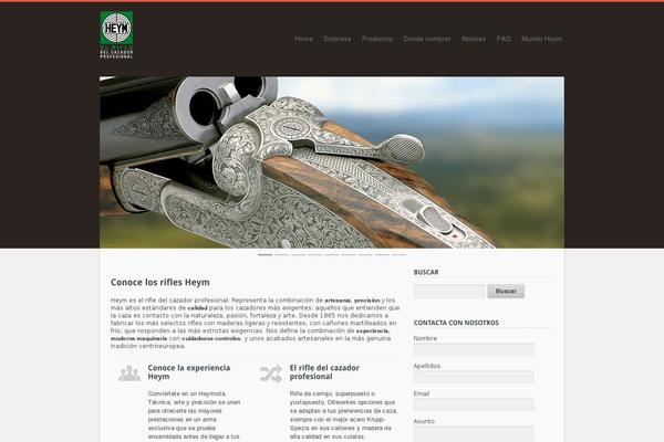 Salutation theme site design template sample