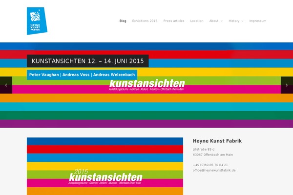 heynekunstfabrik.de site used Elegant