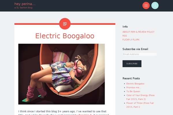 Sorbet theme site design template sample