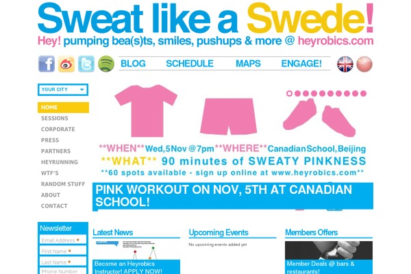 Canvas theme site design template sample