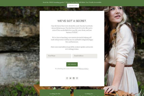 heysweetpea.com site used Hsp-squeeze