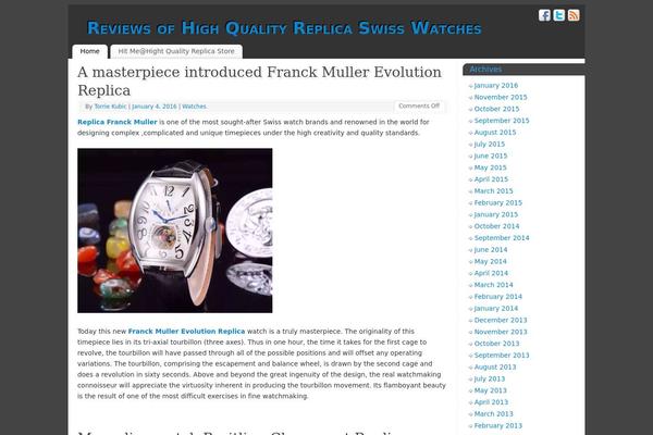 Mantra theme site design template sample