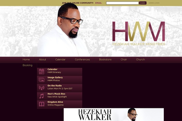 hezekiahwalkerministries.org site used Hwm