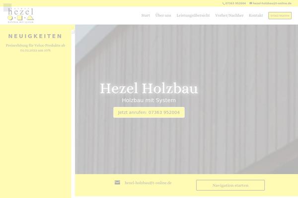 Site using Divi-toolbox plugin