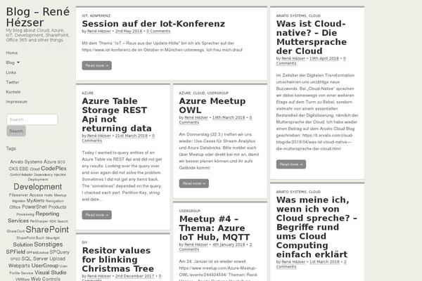 Site using Shariff for WordPress plugin