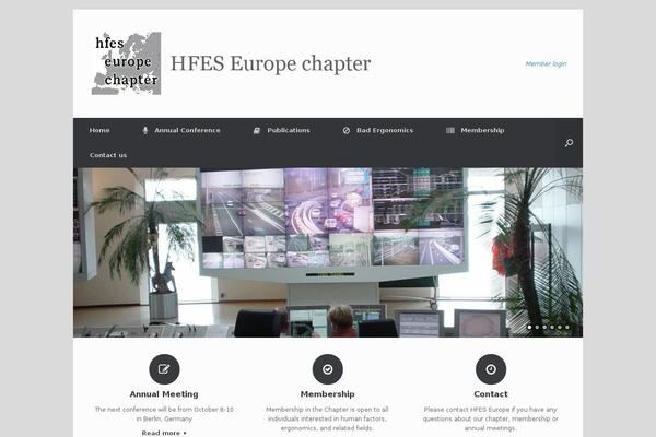 Vantage theme site design template sample