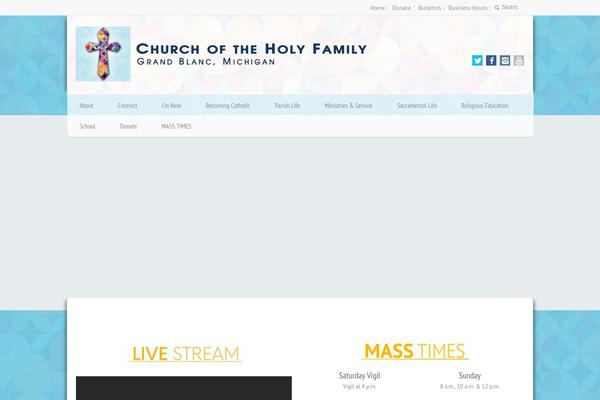 Site using Lightbox CSS3 plugin