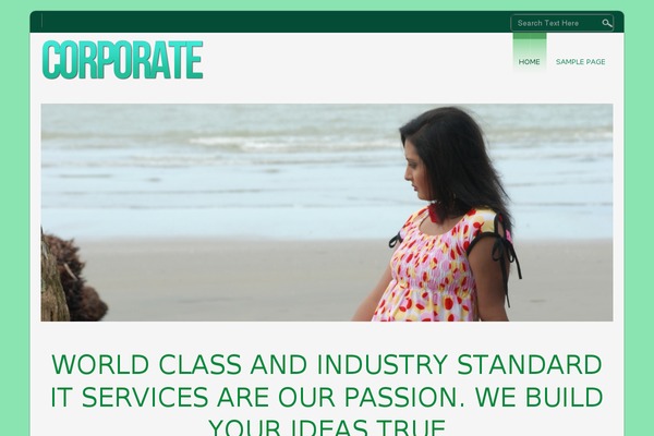 Bootstrap Basic theme site design template sample