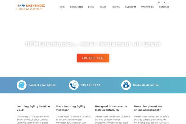 hfm.nl site used Generation-theme
