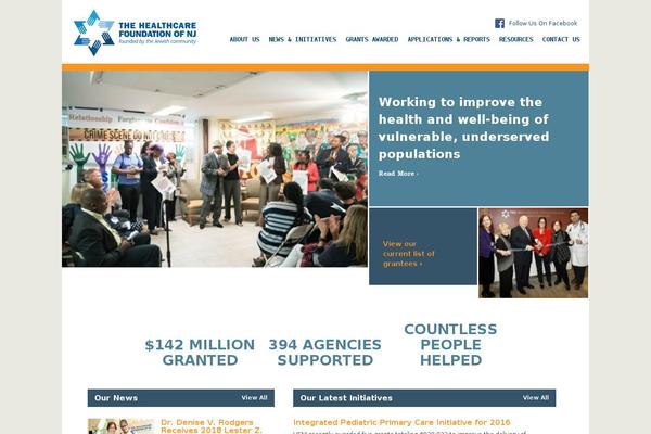 Healthcare theme site design template sample