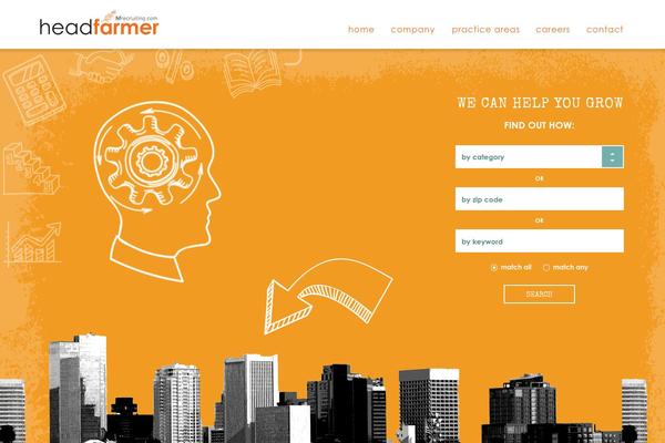 Cleancut theme site design template sample