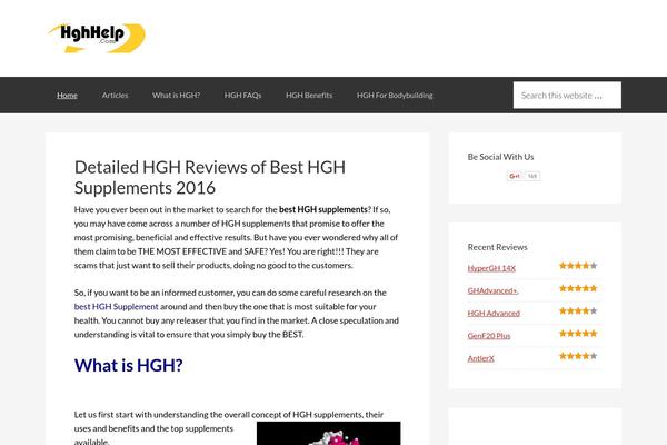 Thesis 1.8.3 theme site design template sample