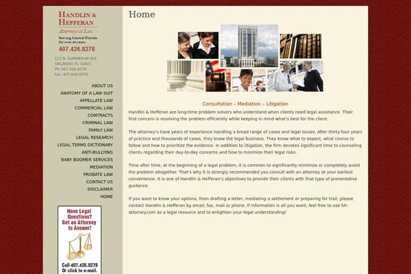 Mantra theme site design template sample