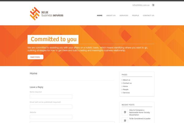 Aries theme site design template sample