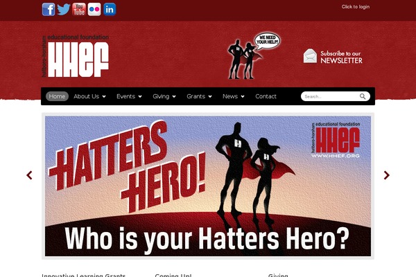 Relief theme site design template sample