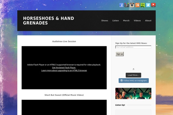 Tetris theme site design template sample