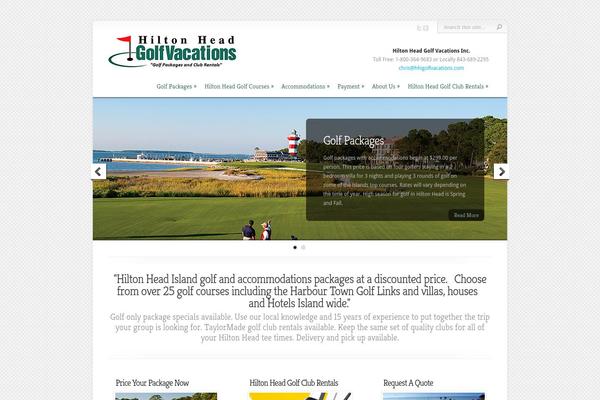 Chameleon theme site design template sample