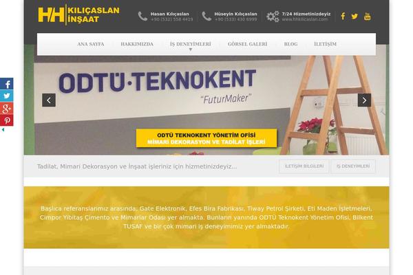 BuildPress theme site design template sample