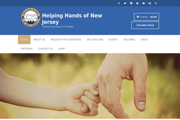 Benevolence theme site design template sample