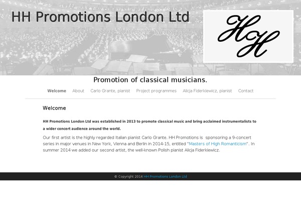 hhpromotionslondon.com site used Dinky