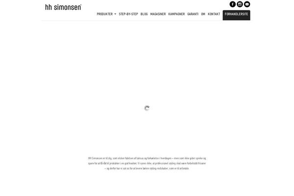 hhsimonsen.dk site used Studiofolio