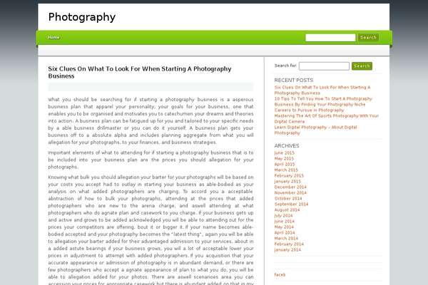 Tmp theme site design template sample