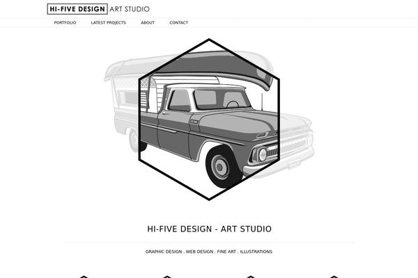 Vantage theme site design template sample